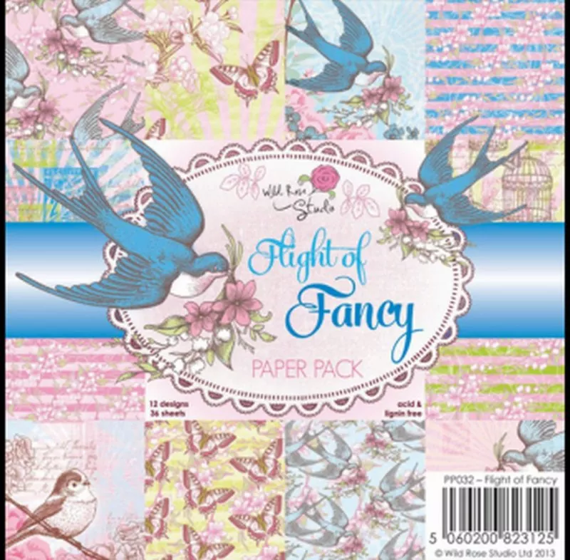 wild rose studio paper pack Flight of Fancy