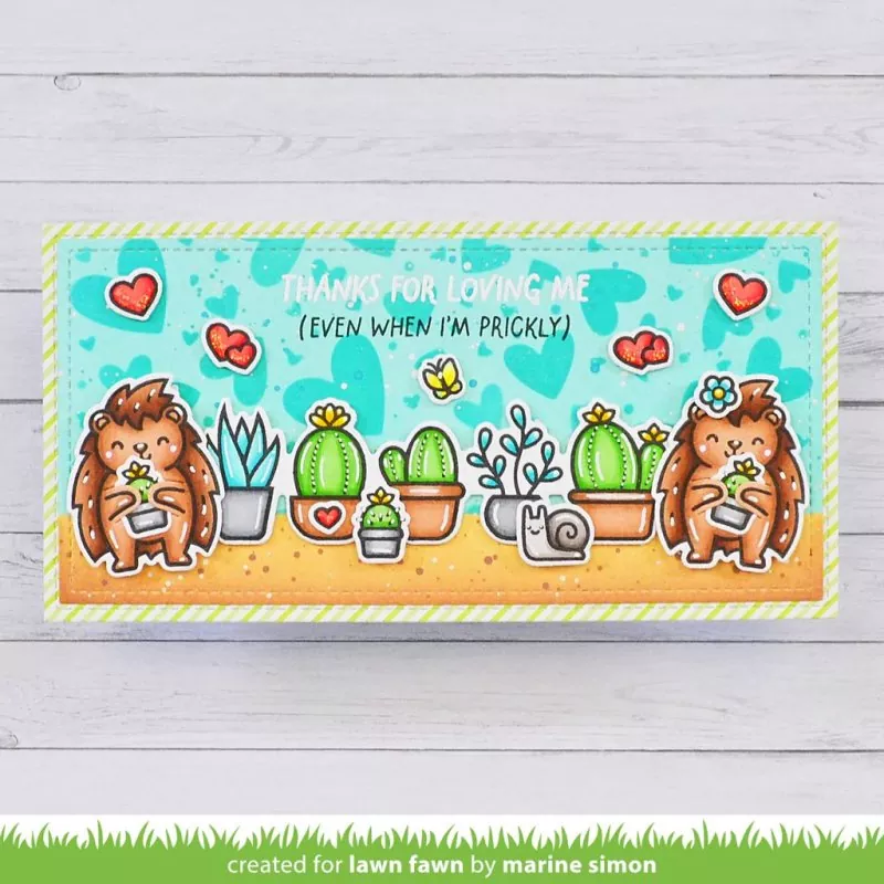 Porcupine for You Add-On Stempel Lawn Fawn 5