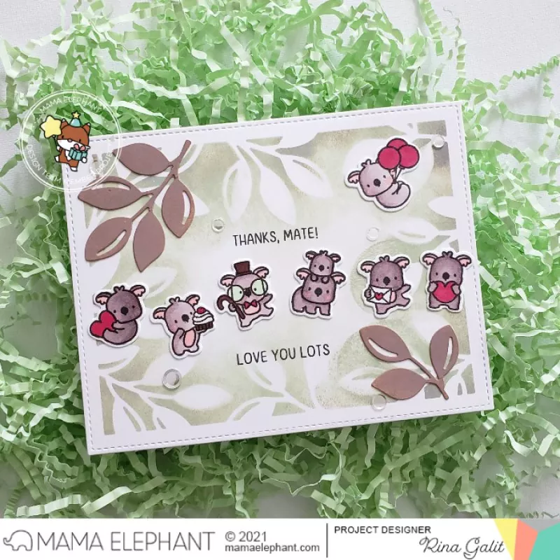 Little Koala Agenda Clear Stamps Mama Elephant 2