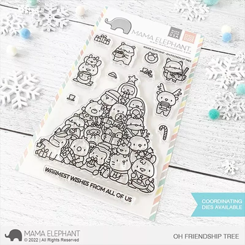 Oh Friendship Tree Clear Stamps Stempel Mama Elephant