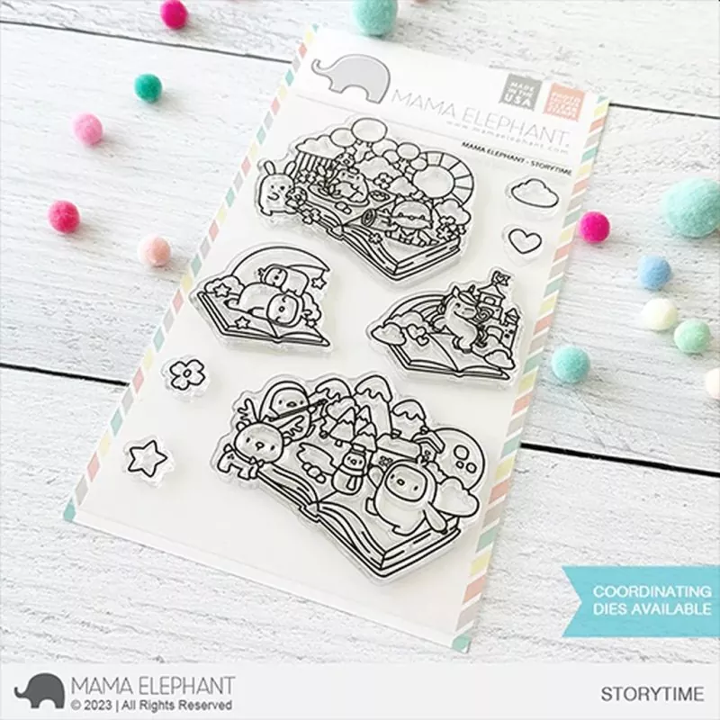 Storytime Clear Stamps Stempel Mama Elephant