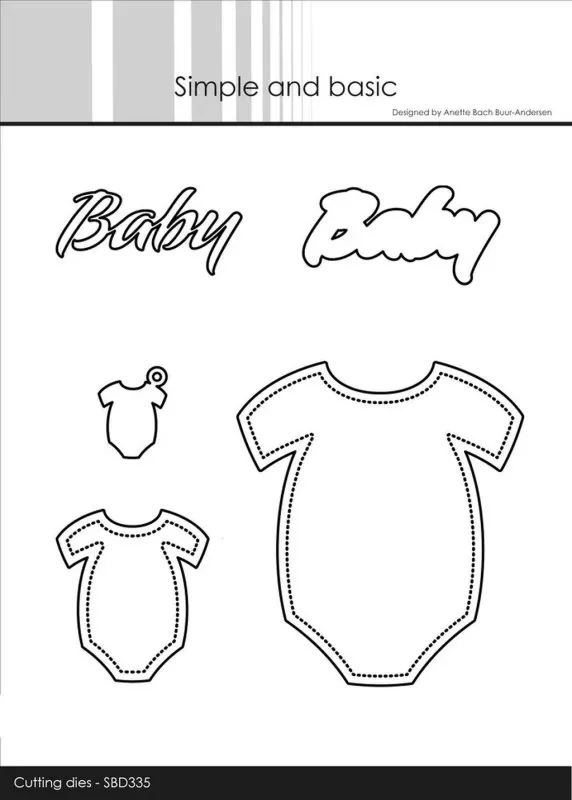 Simple and Basic Baby Onesie stanze