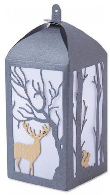 Woodland Lantern Thinlits Stanzen von Kathrin Breen Sizzix