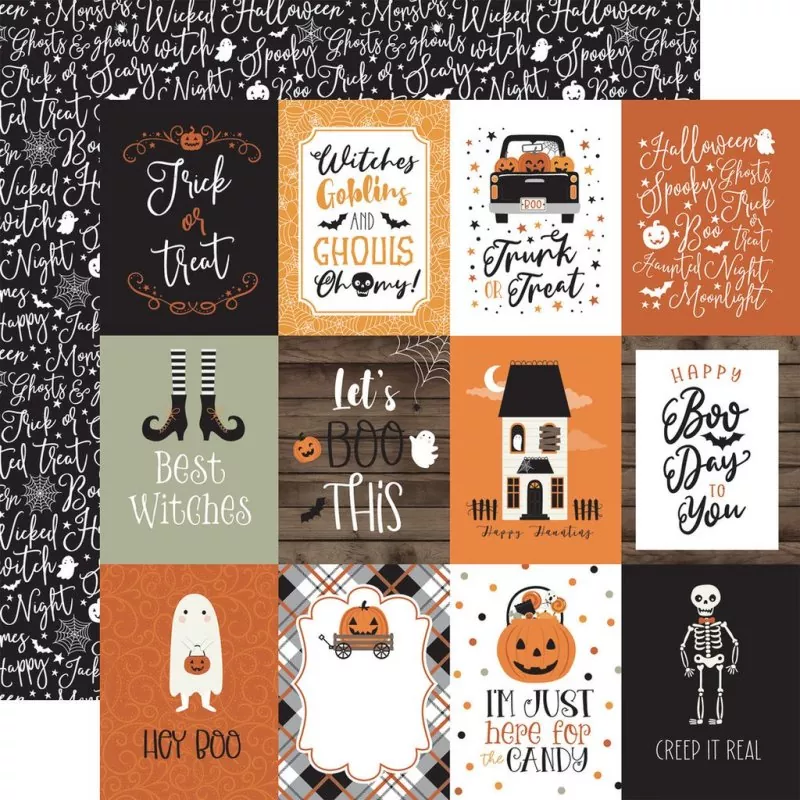 Echo Park Spooky 12x12 inch collection kit 2