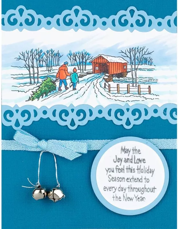 Holiday Gift stampendous clear stamps 1
