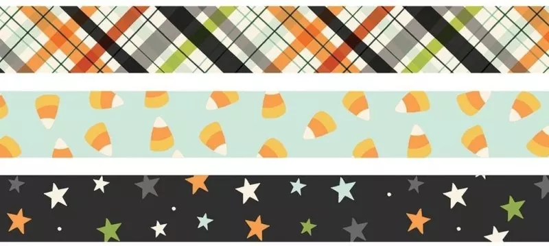 Simple Stories washi tape Spooky Nights 1