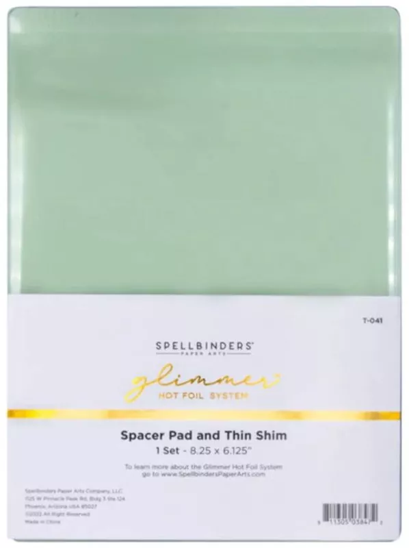Spellbinders Glimmer Hot Foil Spacer Pad & Thin Shim