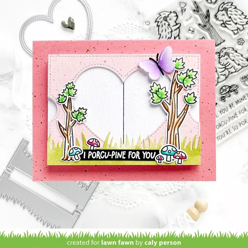 Porcupine for You Stempel Lawn Fawn 3