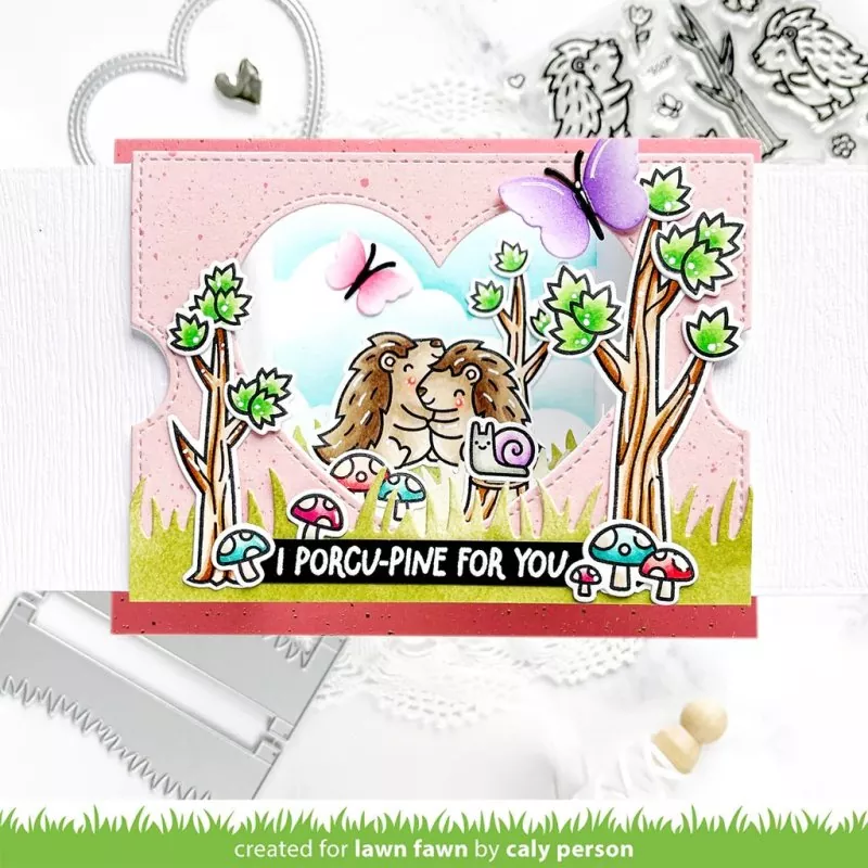 Porcupine for You Stempel Lawn Fawn 4