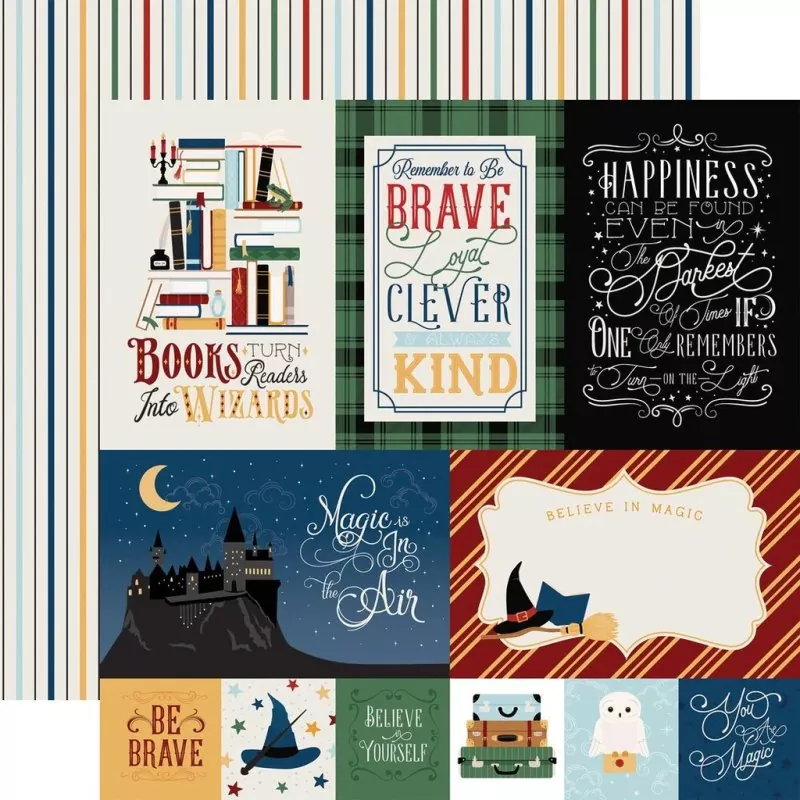 Echo Park Wizards And Company 12x12 inch collection kit 8