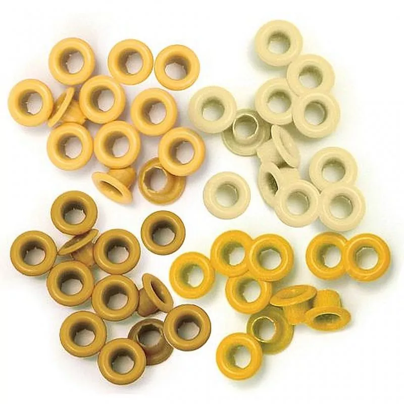 eyelets standard Yellow we r memory keepers