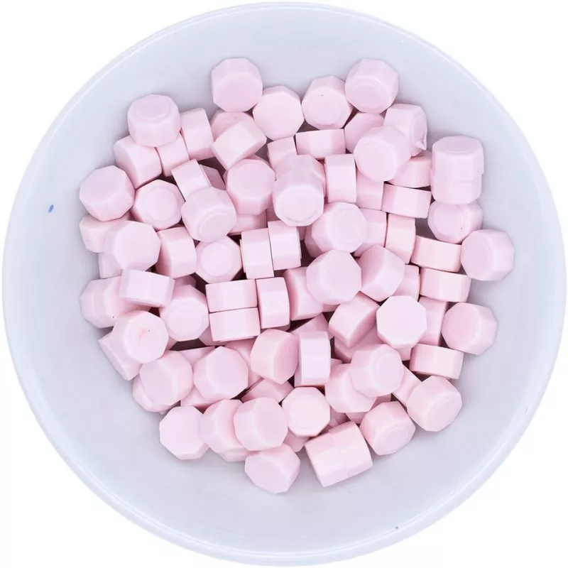 Wax Seal Beads Set Pastel Pink Siegelwachs Spellbinders 1