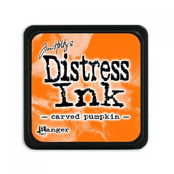 Carved Pumpkin mini distress ink pad timholtz ranger