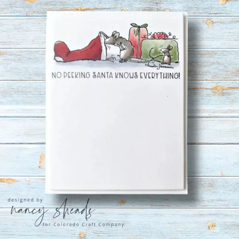 Sneaky Mice Clear Stamps Colorado Craft Company by Anita Jeram 2