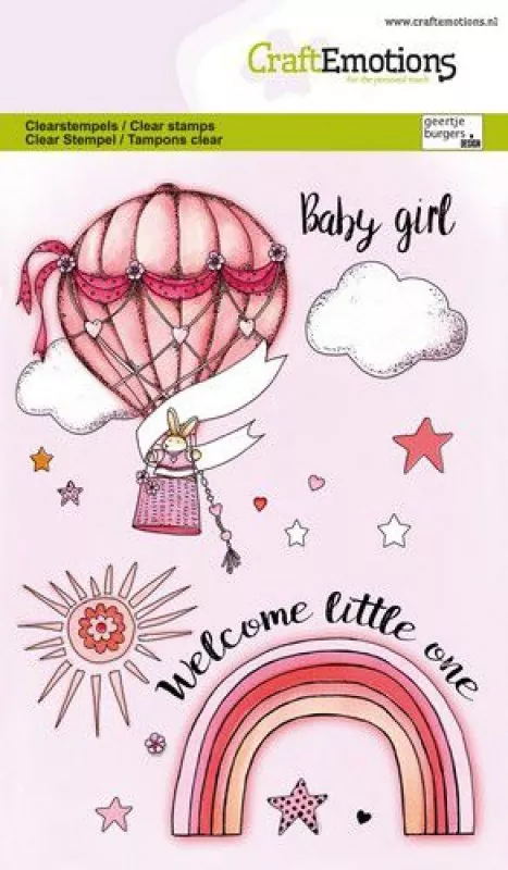 Babygirl Clear Stamps CraftEmotions