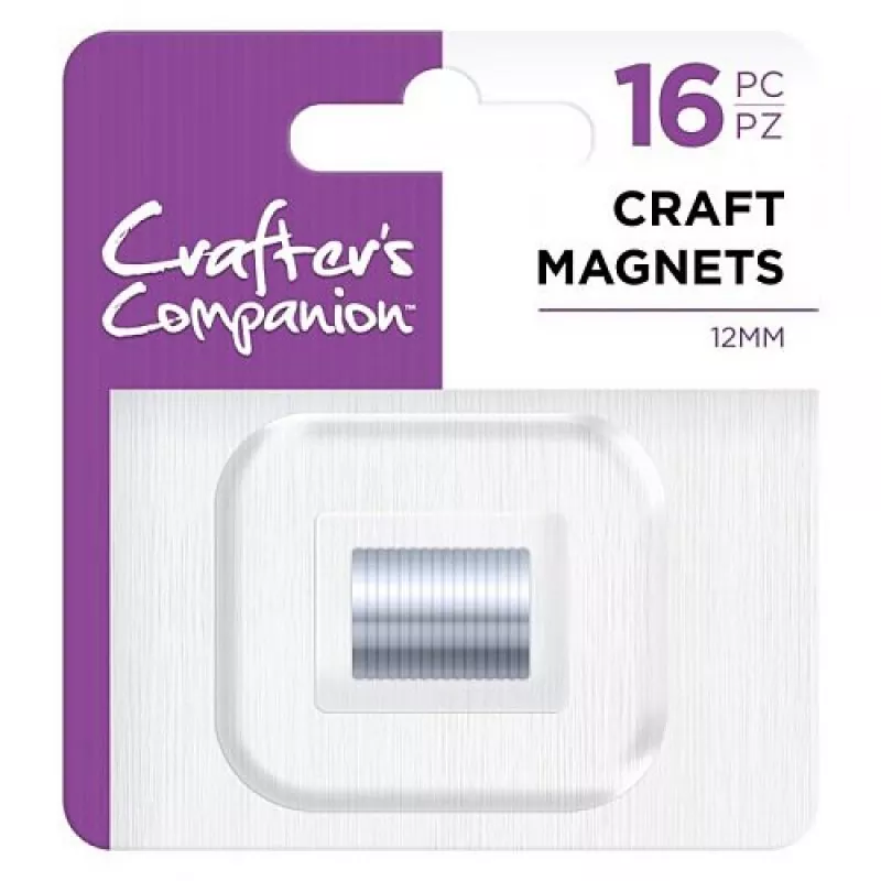 crafters companion craft magnets 12mm 16pc