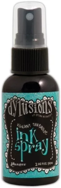 DYC33943 dylusions ink spray ranger vibrant turquoise