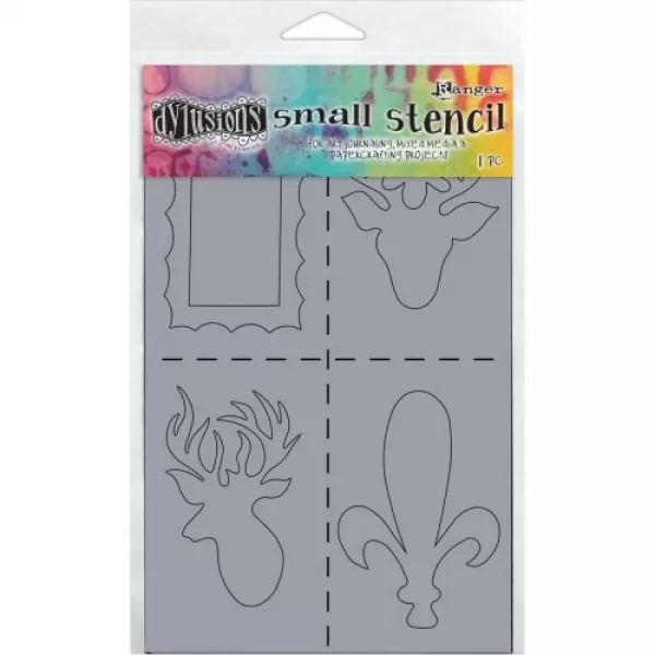 qDYS47131 ranger dylusions stencil country small