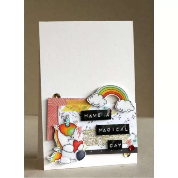 eb442 stamping bella cling stamps set of unicorns card3