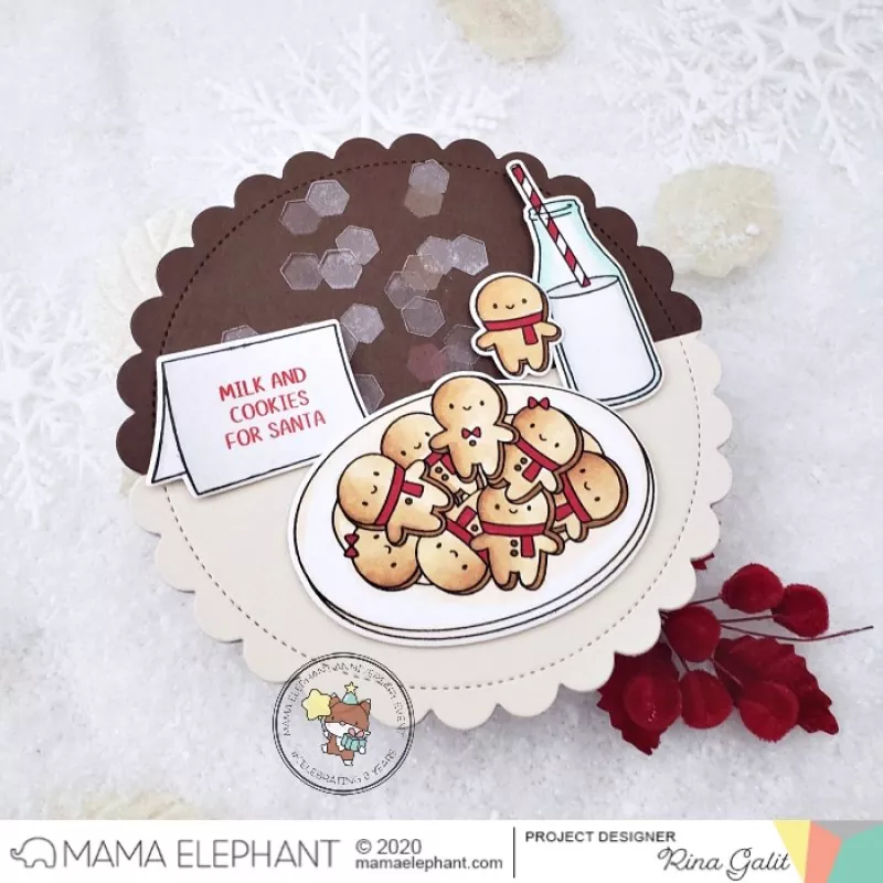 Gingerbread Cookies Clear Stamps Mama Elephant 1