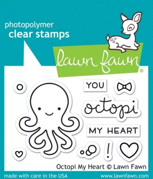 octopi my heart lawn fawn stamp