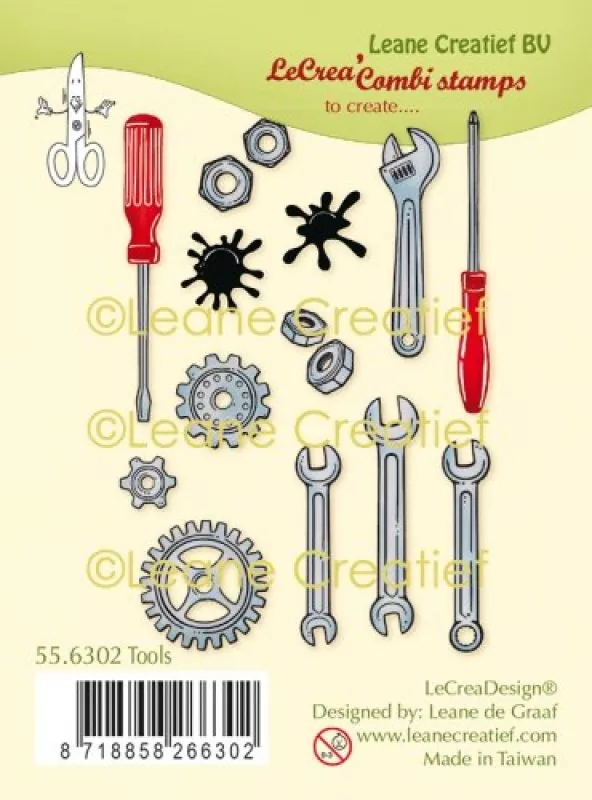 leane creatief tools clear stamps 556302