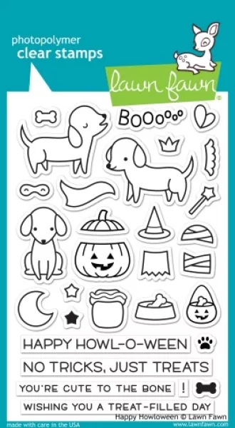 happy howloween stamps Lawn Fawn lf1206