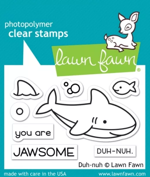 LF1419 Duh Nuh lawn fawn clear stamps