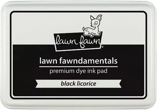 BlackLicoriced dyeinkpad Lawn Fawn