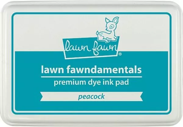 Peacock dyeinkpad Lawn Fawn
