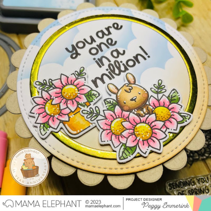 Deliver Spring Happiness Stanzen Creative Cuts Mama Elephant 2