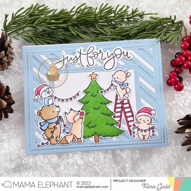 Decorate The Tree Clear Stamps Mama Elephant 1