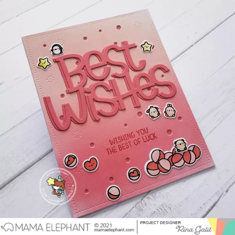 Lil Toy Machine Clear Stamps Mama Elephant 2