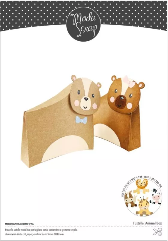 Animal Box Stanzen Modascrap