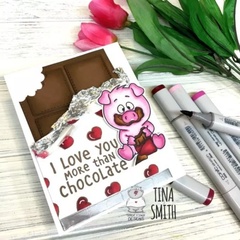 more than chocolate clear stamps gerda steiner designs 1