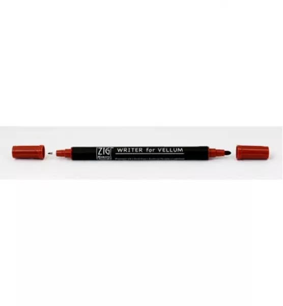 ms 6300 060 zig writer for vellum pure brown