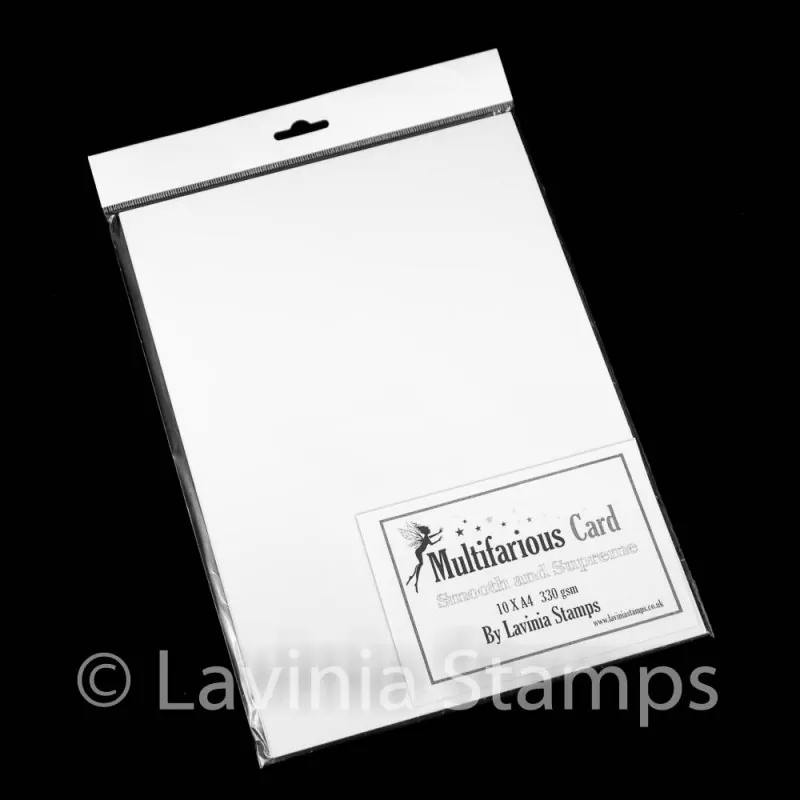 Multifarious White Card A5 Lavinia
