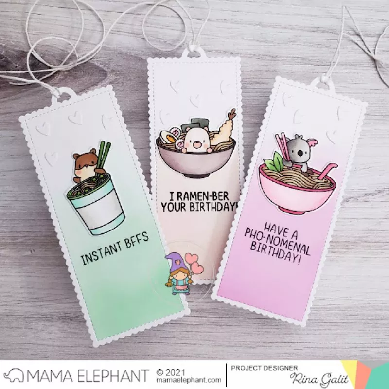 Oodles of Noodles Clear Stamps Mama Elephant 3