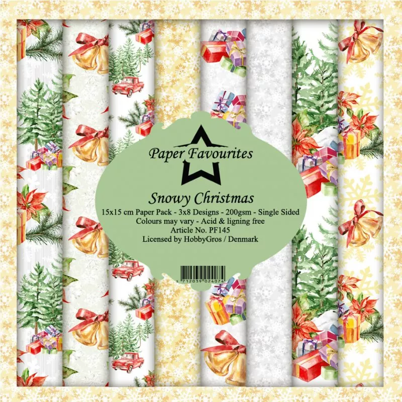 Snowy Christmas 6"x6" Paper Pack Paper Favourites