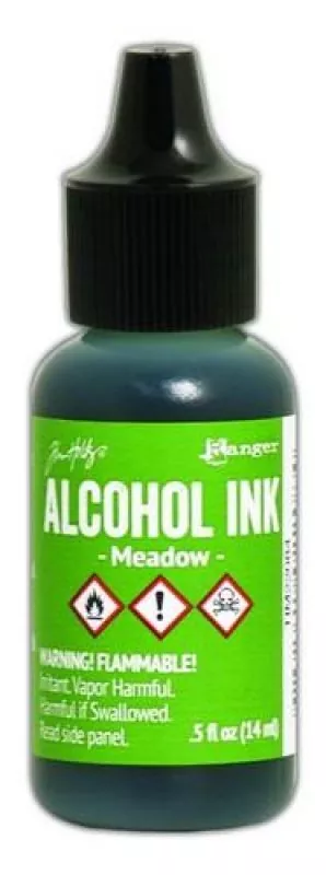 ranger alcohol ink 15 ml meadow tim22084 tim holtz