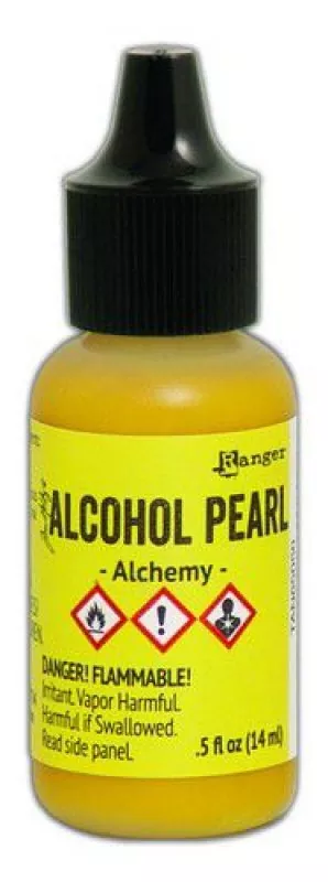 ranger alcohol ink pearl 15 ml alchemy tan65050 tim holtz