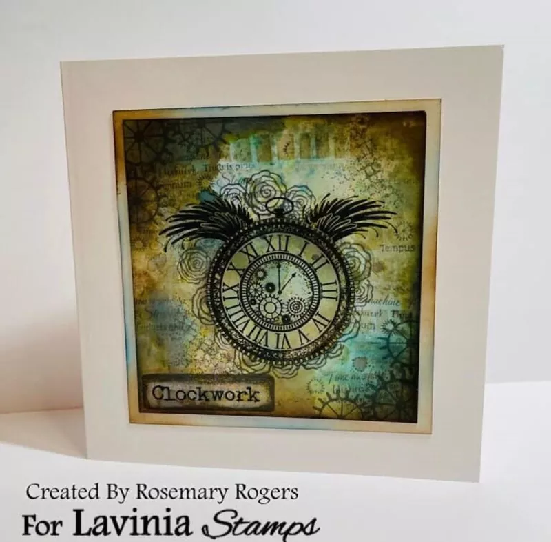 Angel Wings Large Lavinia Clear Stamps 2