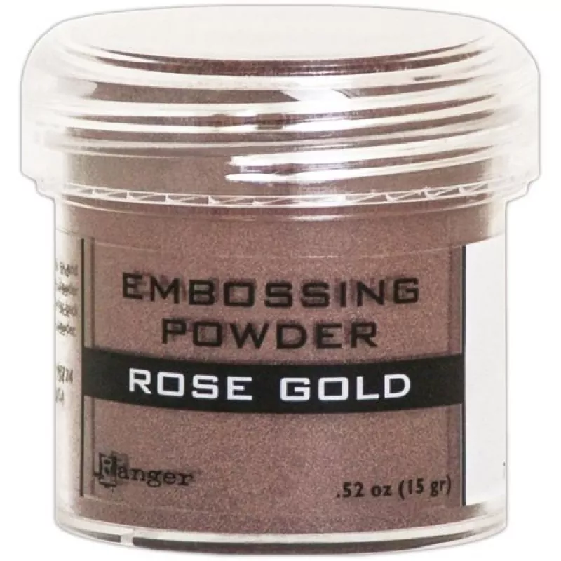rose gold metallic embossing pulver ranger