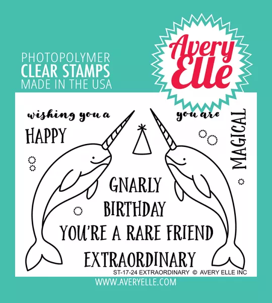 ST 17 24 avery elle clear stamps extraordinary
