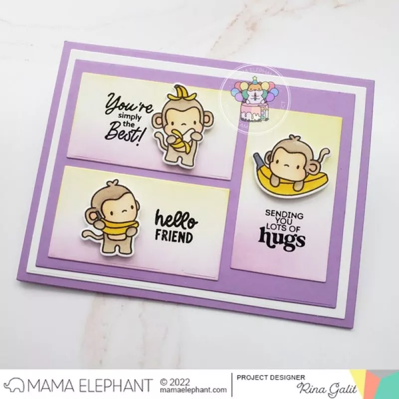 Tag Size Greetings - Clear Stamps - Mama Elephant