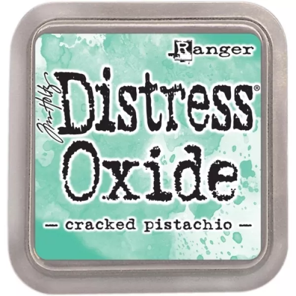 TDO55891 cracked pistachio distress oxide ink pad ranger tim holtz