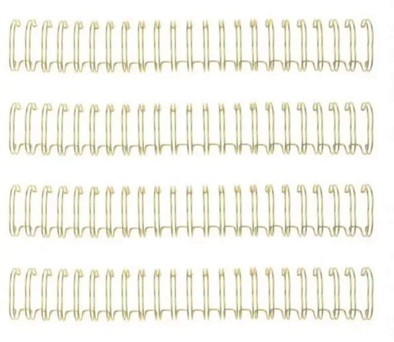Wire Binding 0,625 Inch Gold Metallspirale We R Memory Keepers