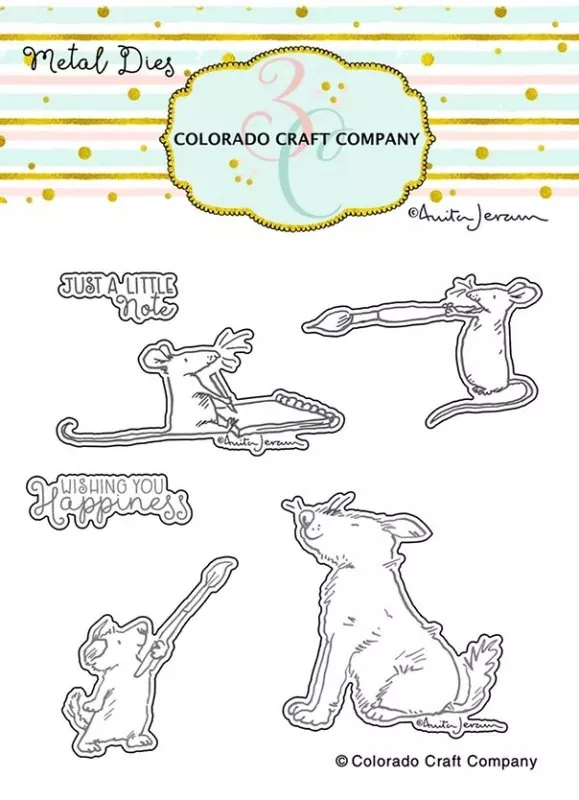 Wishing Happiness Dies Colorado Craft Company by Anita Jeram