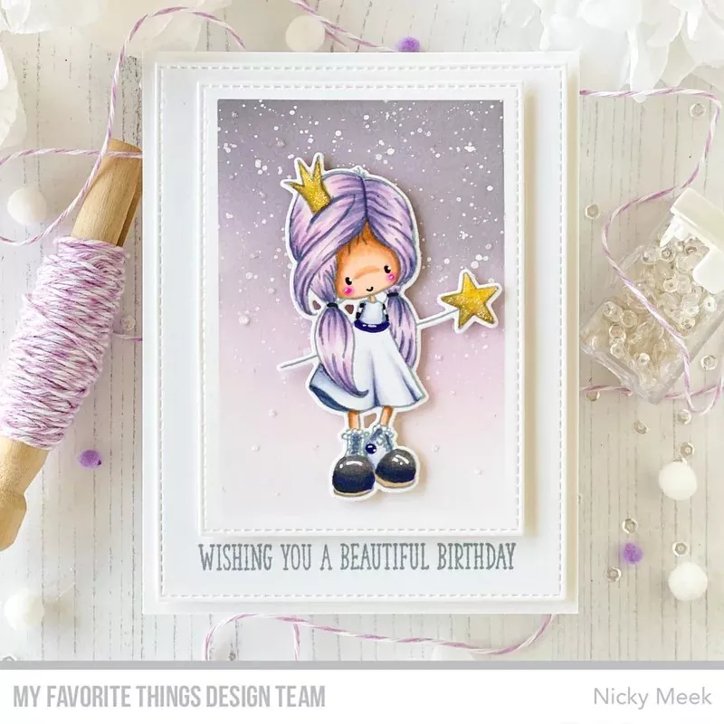 You Deserve the Royal Treatment Clear Stamps My Favorite Things Projekt 1