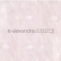 Weiß-Kariert auf Rosa - 12"x12" - Alexandra Renke